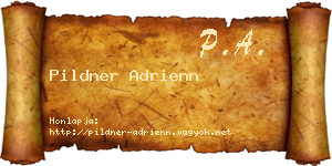 Pildner Adrienn névjegykártya